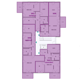 Greifswald Quartier 4 Haus 4  - 1. Obergeschoss